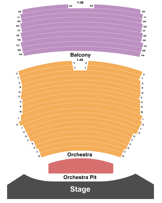 La Mirada Theatre For The Performing Arts Frozen Seating Chart